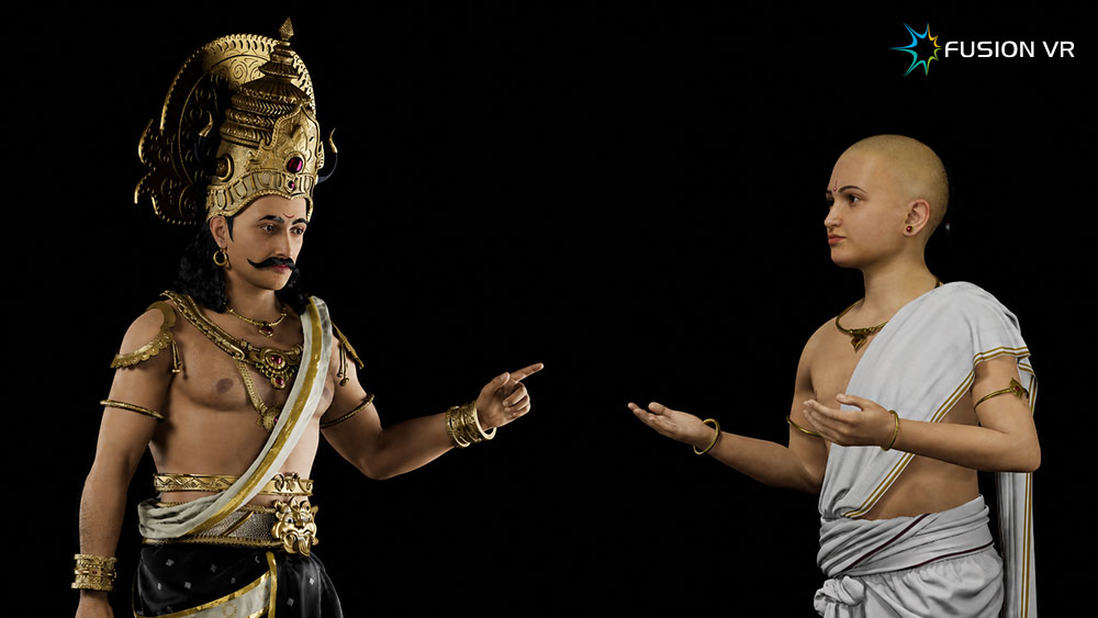 Arise Awake immersive multisensory hall with holographic Yama and Nachiketa