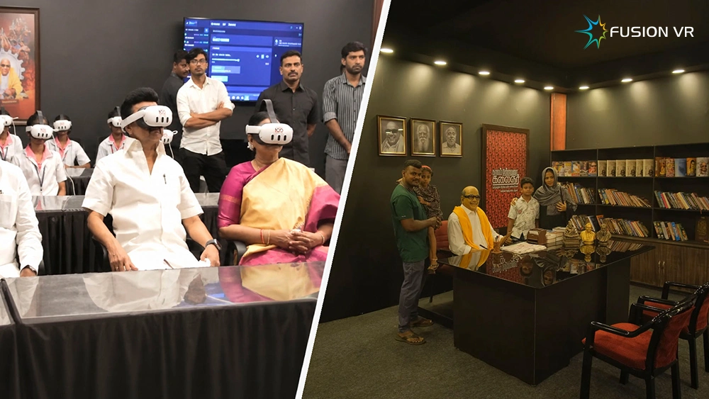 Kalaignar 100 Centenary Tribute exhibition hall