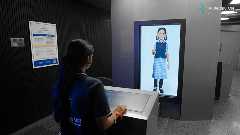 Vaigai AI conversational avatar experience at TNPAGE