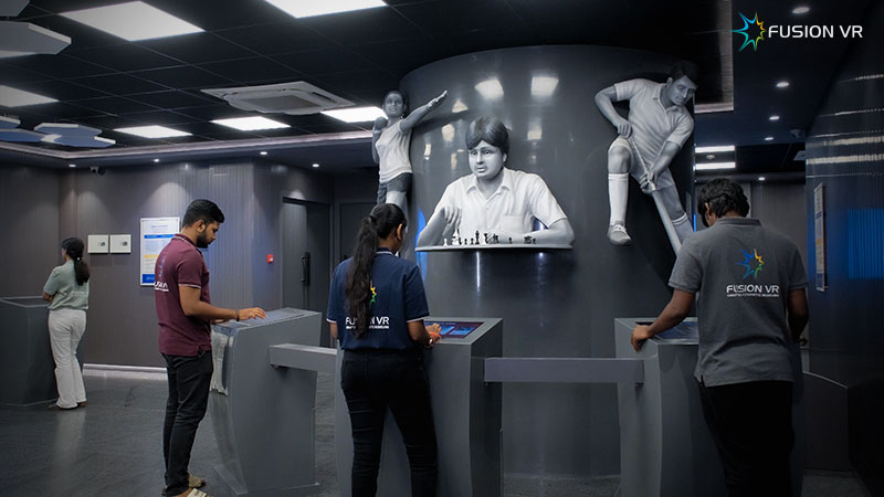 Tamil Nadu Policy and Governance Experience Centre (TNPAGE) interior, Chennai