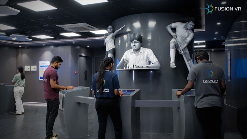 Tamil Nadu Policy and Governance Experience Centre (TNPAGE) interior, Chennai