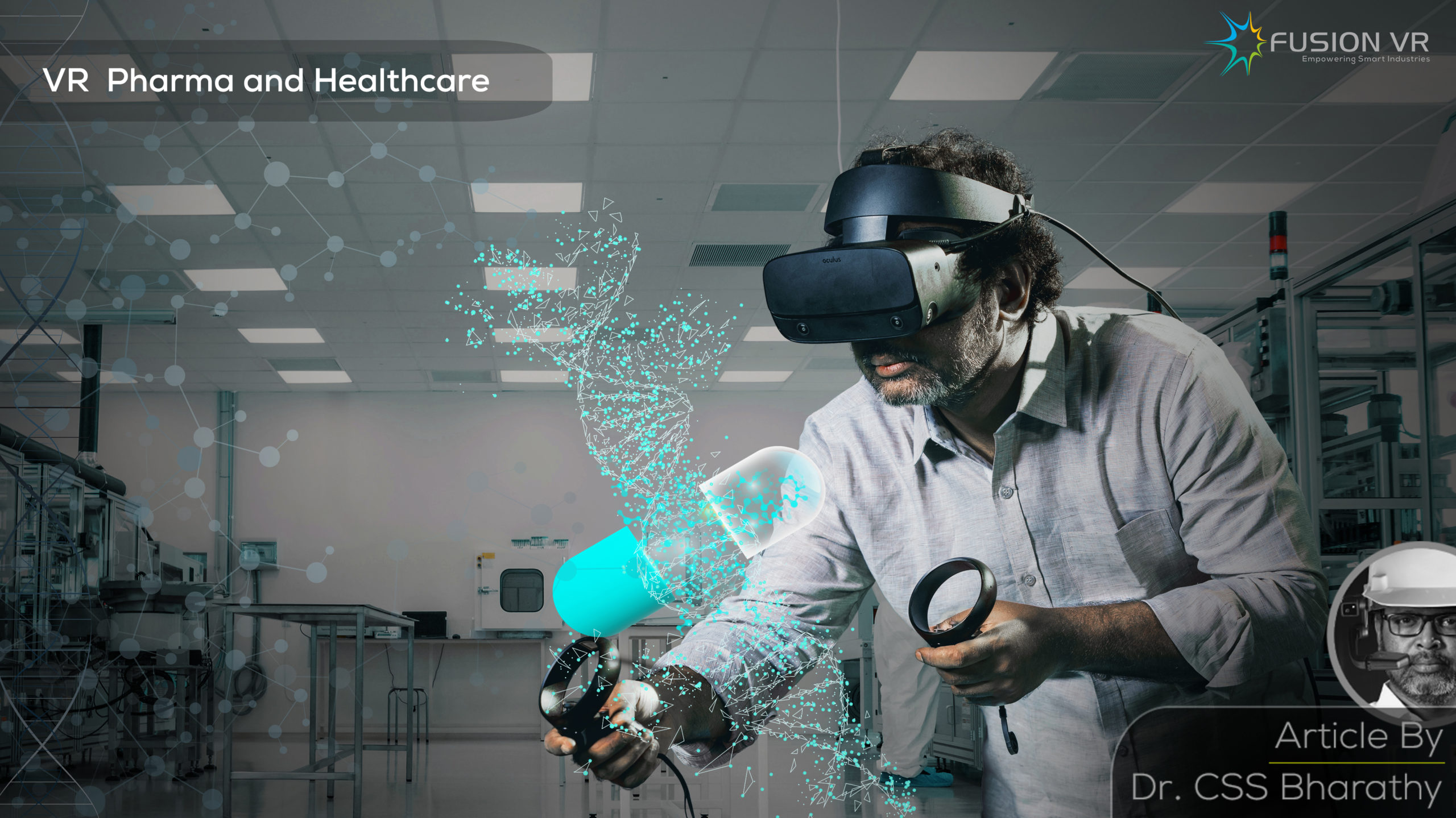FusionVR Accelerates Immersive Industry 4.0 Solutions for Pharma and Healthcare