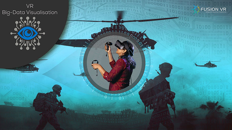 Big data visualisation of Digital Twins in war base by using Virtual Reality (VR) 