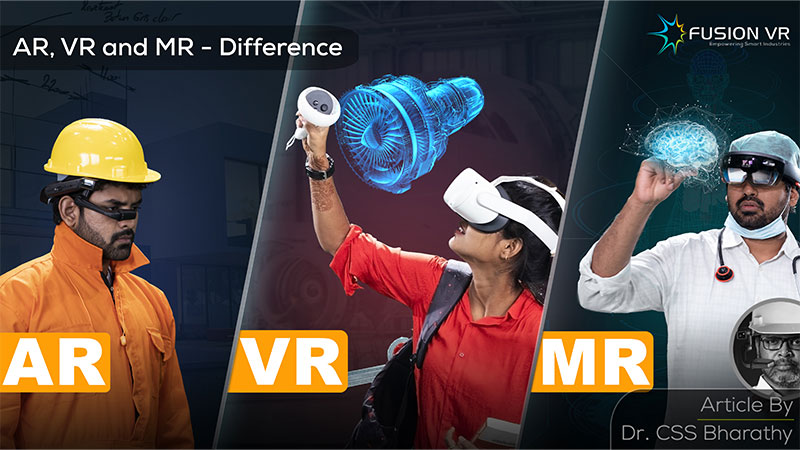 What is the difference between AR, VR and MR?