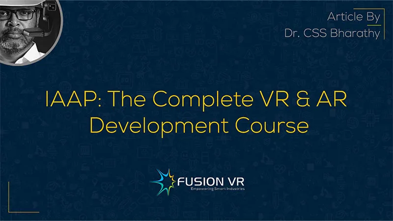 IAAP: The Complete VR & AR Development Course