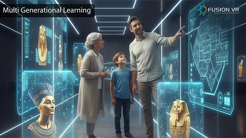 Multi-Generational Learning: How Virtual Museums Bridge Age Gaps in Cultural Education