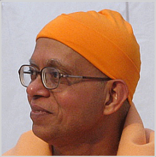Swami Shantatmananda is the secretary of Ramakrishna mission in Delhi
