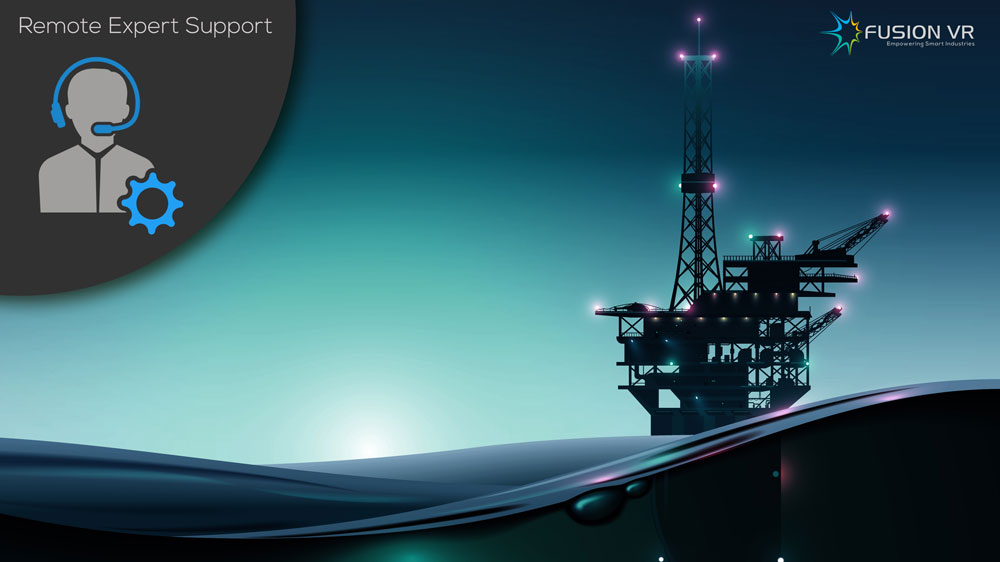 Augmented Reality (AR) Remote Expert Support for chemicals,oil and gas
